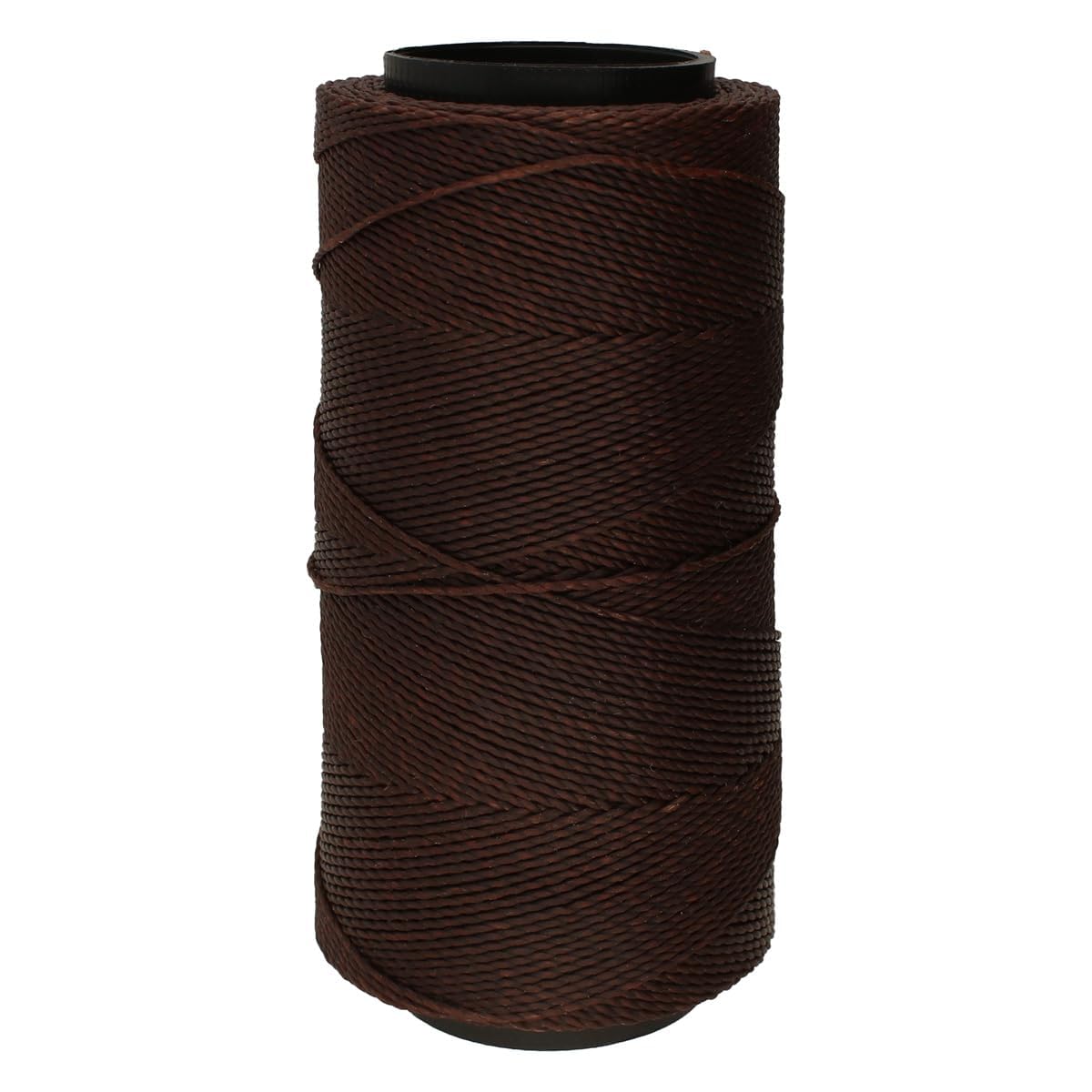 The Beadsmith Knot It Waxed Polyester Cord – Cedar Brown Color – 0.7mm Diameter – Light Wax, 144 Meters (472 Feet) Per Spool – Make Jewelry, Macrame, Friendship Bracelets and DIY Crafts — image 1