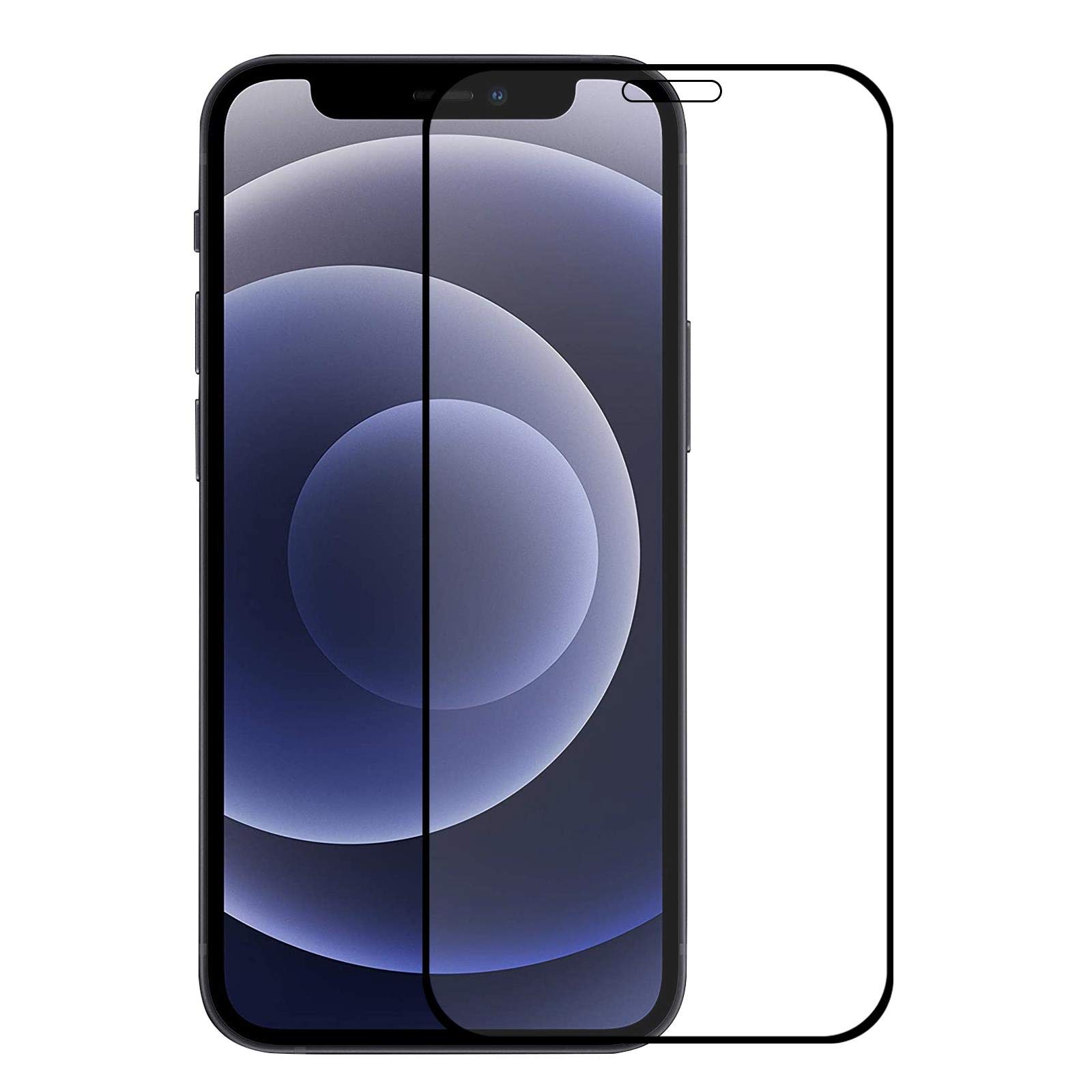 32nd Screen Protector, [Bubble Free Installation], Tempered Glass Screen Protector for Apple iPhone 12 (6.1") / Apple iPhone 12 Pro (6.1") [2-Pack]