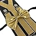4everstore Unisex's Bow tie & Suspender Sets (Champagne Gold)