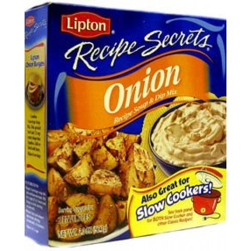 (Pack of 4) Lipton Recipe Secrets Onion Recipe Soup & Dip Mix, 2.0 oz