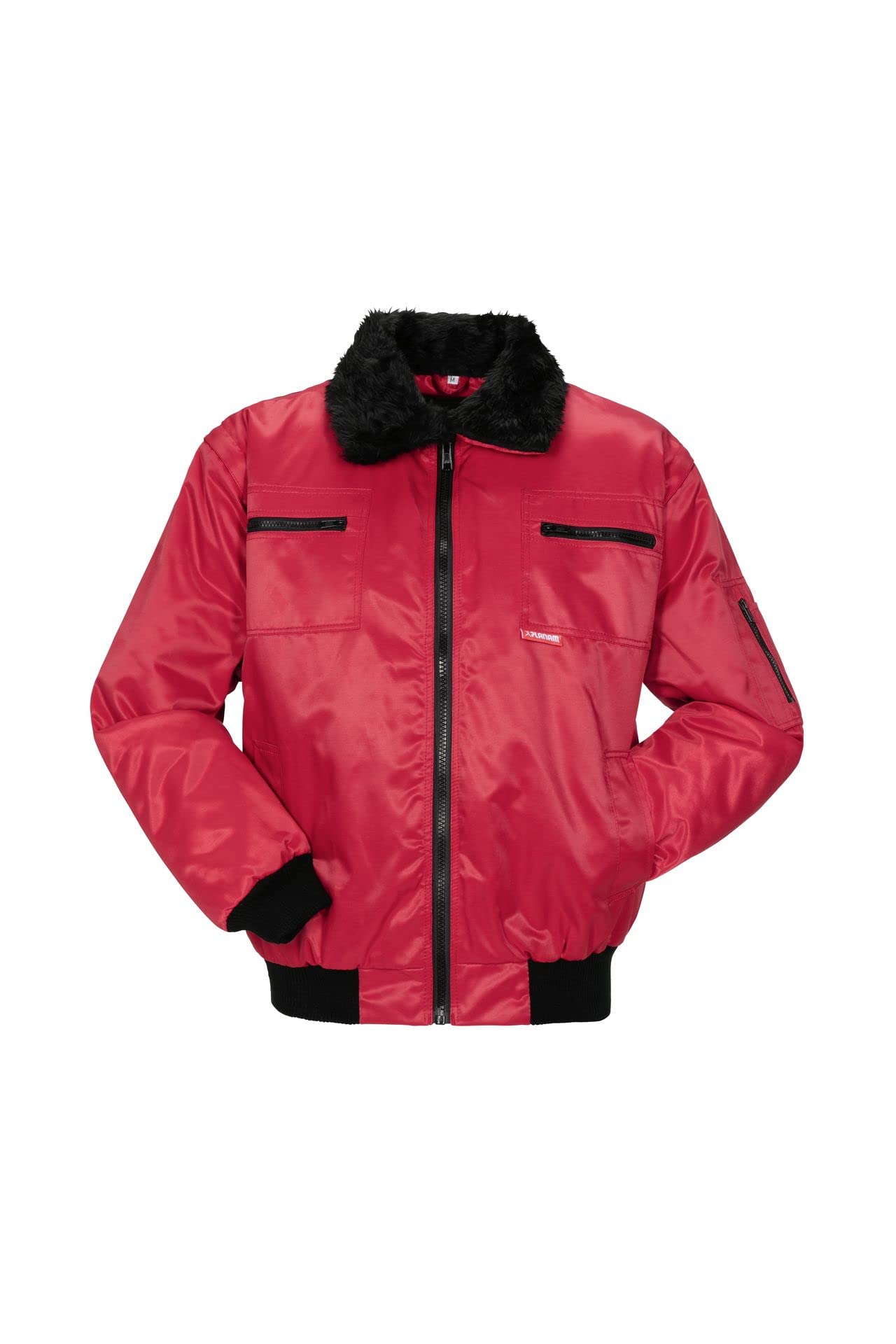 Planam 359044 Size Small "Gletscher" Comfort Jacket - Red
