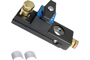 LSKASELUE Interrupteur de déconnexion de batterie de voiture, interrupteur isolateur de batterie robuste avec joints, anti-fu