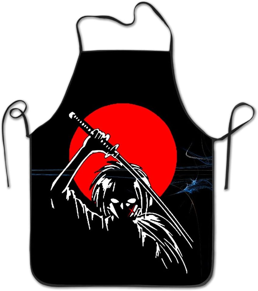 Jacciya Rurouni Kenshin Samurai X Battousai Anime Manga The Character Print Apron