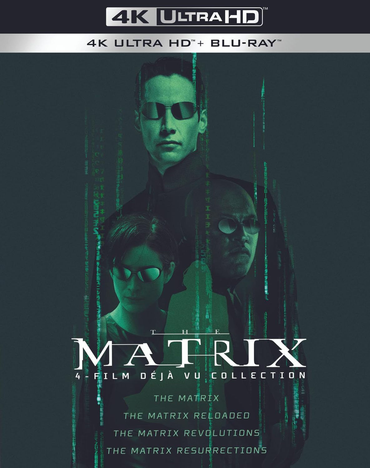 Matrix, The 4-Film Déjà vu Collection (4K UHD + BD + Digital)