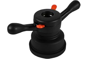 KELEPU Wheel Balancer Tire Change Tool, Quick Hub Wing Nut, Tire Balancer Cone and Nut Set Four Wheel Balancing (Inner Diameter 40mm Screw Pitch 3mm)