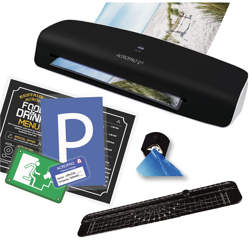 ACROPAQ - 5 x Spine Rail Set - for Binding Up to 30 Sheets Without Binding Machine