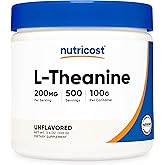 Nutricost L-Theanine Powder 100 Grams - Gluten Free &amp; Non-GMO