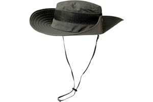 TOP-EX Oversized XL XXL Mens Bucket Sun Hats Big Head Boonie Safari Wide Brim Waterproof UPF50+ Fishing