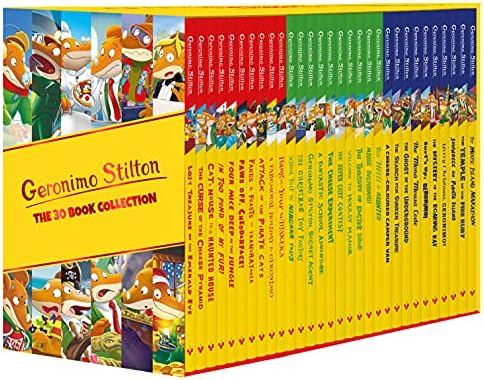 Geronimo Stilton Series 1, Series 2 and Series 3 - 30 Books