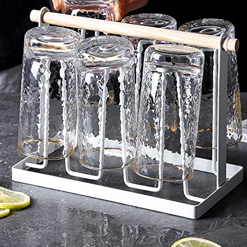 HARVESTFLY Trinkgläser aus Hochwertigem Glas, 2er Set, Wassergläser, dickwandige Saftgläser, geriffelte Gläser für… – Bild 6