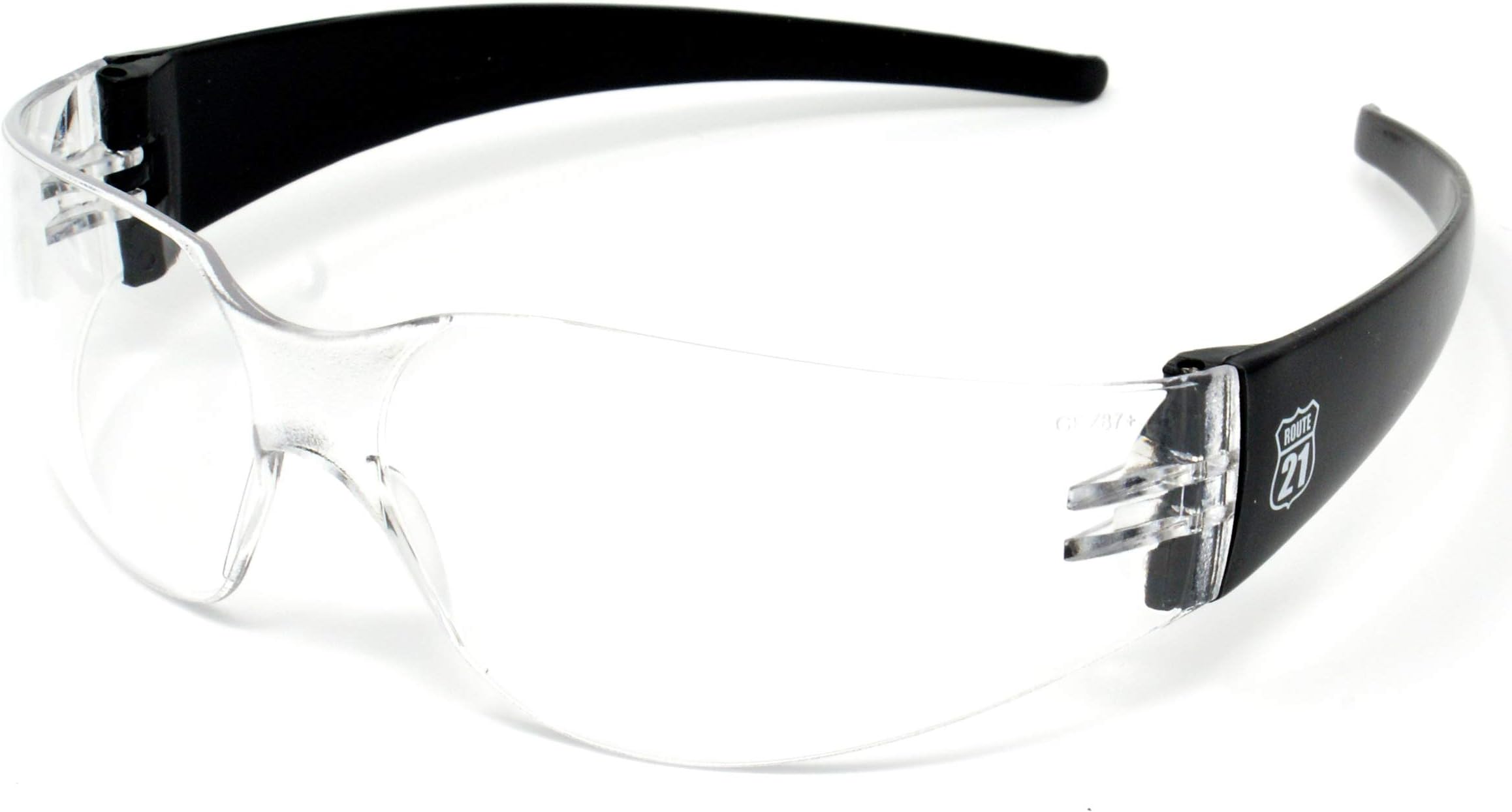 Global Eyewear Antifog shatterproof Clear wraparound UV400 Sports glasses/sunglasses and Free microfibre storage pouch