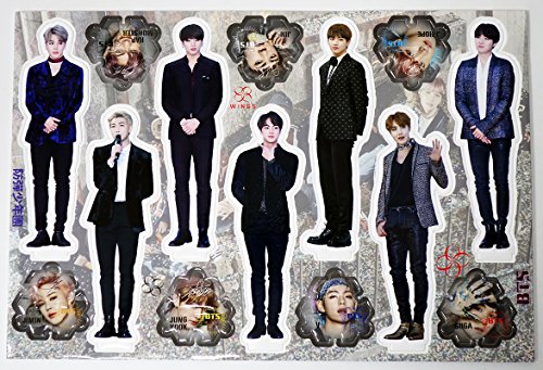 Bts bangtan boys - standing paper [miniature standups]