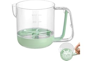 Multifunctional Egg Stir Cup, Hand-Pressed Cream Beating, Multifunctional Hand Push Mixer, 6.38x4.8x4.53 Inches Kitchen Gadge