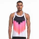 Sanken Men's Seamless Running Tank Tops Ultra