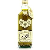 Frantoia Extra Virgin Olive Oil, 33.8 fl oz (1 Liter) – Award-Winning Sicilian EVOO Made from Biancolilla, Nocellara del Belice & Cerasuola Olives – Cold-Pressed within 24 Hours for Fresh, Fruity Flavor