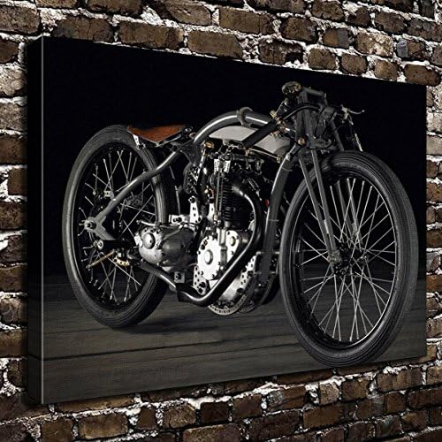 COLORSFORU Wall Art Painting Motorcycle Prints On Canvas The Picture Landscape Pictures Oil For Home Modern Decoration Print Decor For Living Room