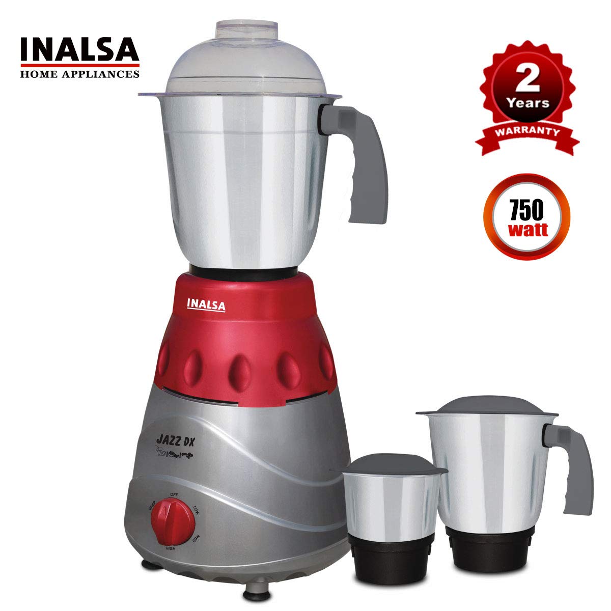 Mixer Grinder 780W with 3 Jars Inalsa Best Price With Best Deal in