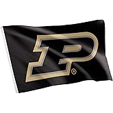 Desert Cactus Purdue University PU Flag - 3 x 5 Feet Boilermakers Banner, Indoor/Outdoor Durable Fabric, 100% Polyester Design (Style B)
