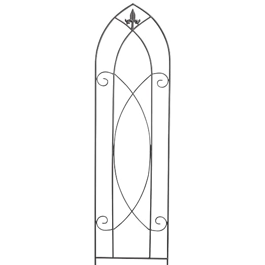MyGarden Metal Works Catedral de Ventana Metal con Estructura ...