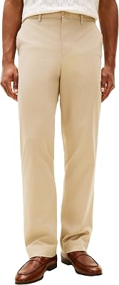 Dover Essential MW0MW42906 Sergé pour Homme, Kaki, 28W/34L
