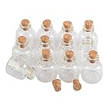 TAI DIAN 4ml Transparent Glass Cork Bottles Crafts
