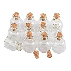 TAI DIAN 4ml Transparent Glass Cork Bottles Crafts