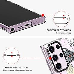 MOSNOVO for Galaxy S23 Ultra Case, [Buffertech 6.6