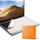 GhostBlanket Screen Keyboard Imprint Protection Microfiber Liner, Medium | 2 Pack, Soft Texture Cleaning Cloth, Screen closes fully, Compatible with MacBook Neo/Air/Pro 13/14" or similar laptops