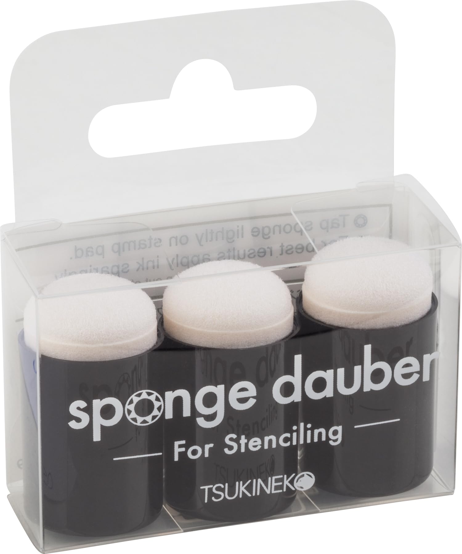 Knorr Prandell Sponge Dauber, Pack of 3, Transparent