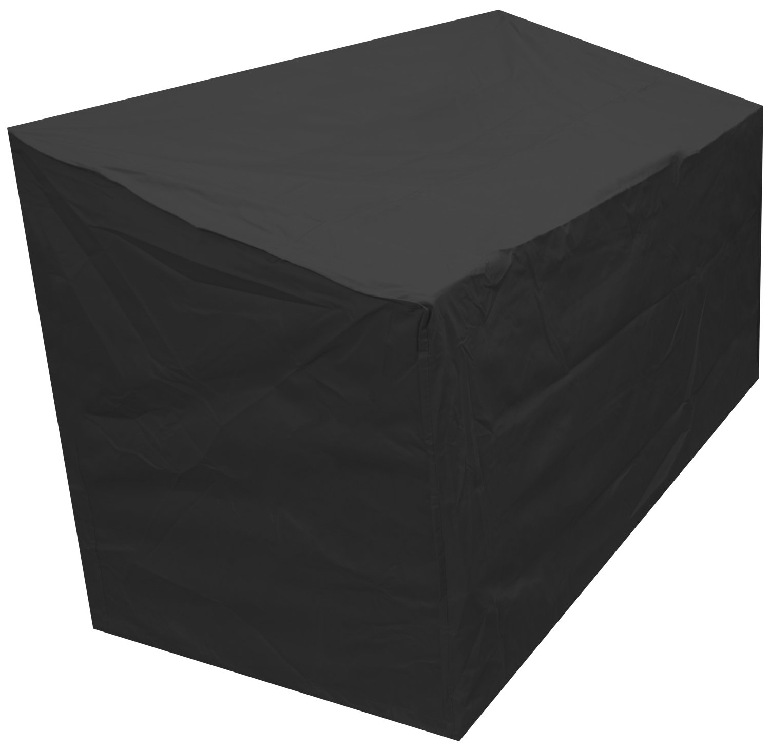 Oxbridge Black 4 Seater Outdoor Garden Bench Cover 2m x 0.68m x 0.660