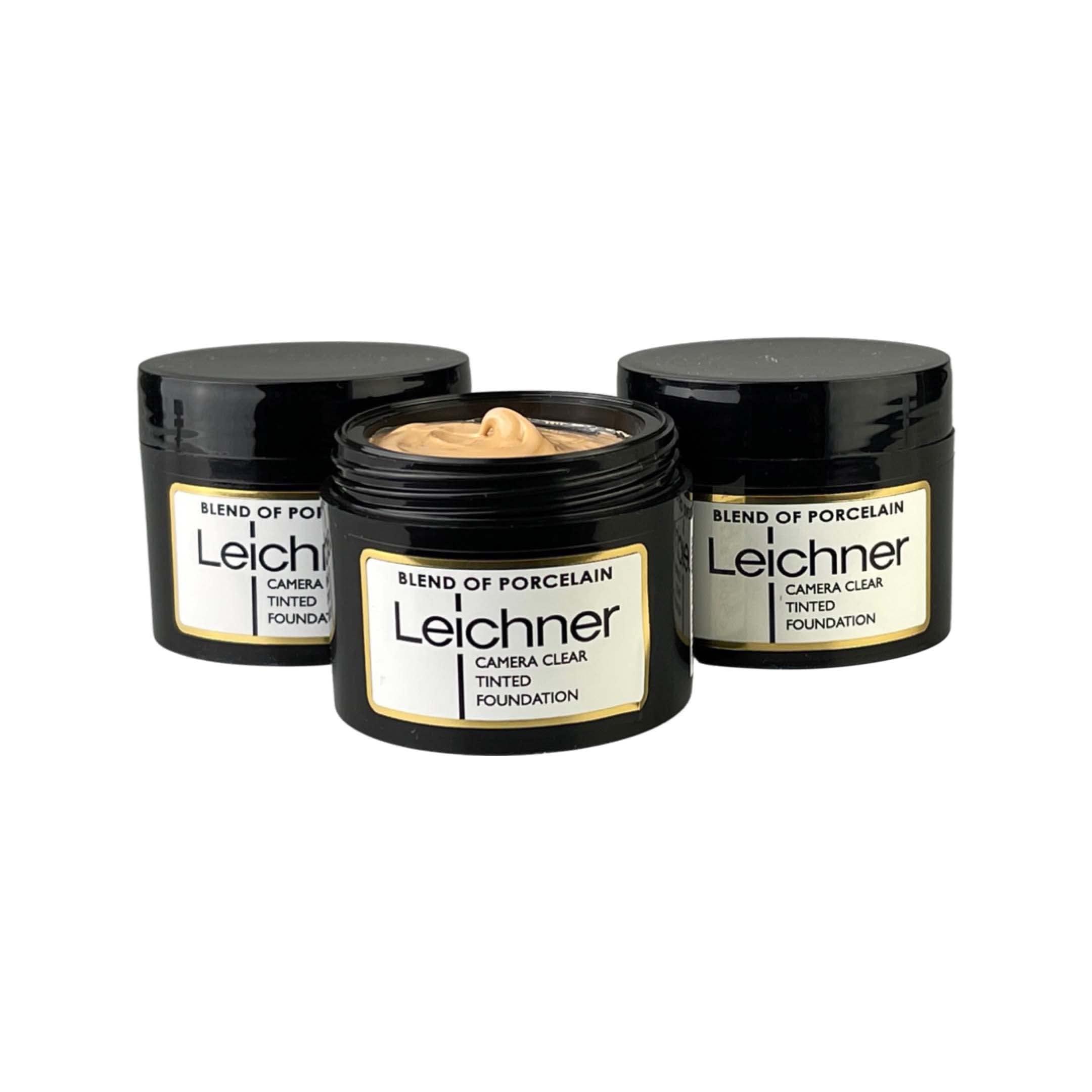 Leichner Camera Clear Tinted Foundation Porcelain 30ml (Pack of 3)