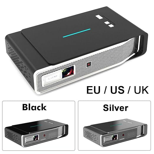 Proyector portátil 3D 4K Full HD 3800 lúmenes Mini Proyector DLP ...