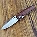 Enlan M028 Hunting Pocket Knives Stainless Steel Blade Rosewood Folding Knife for Everyday Carry Outdoor Camping Survival
