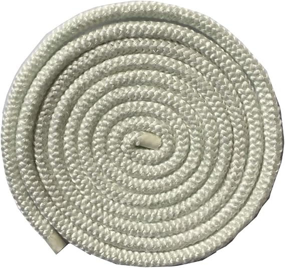 Aboniris 5/16” Wood Stove Door Gasket, Round Fiberglass