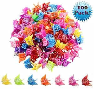 butterfly clips hair