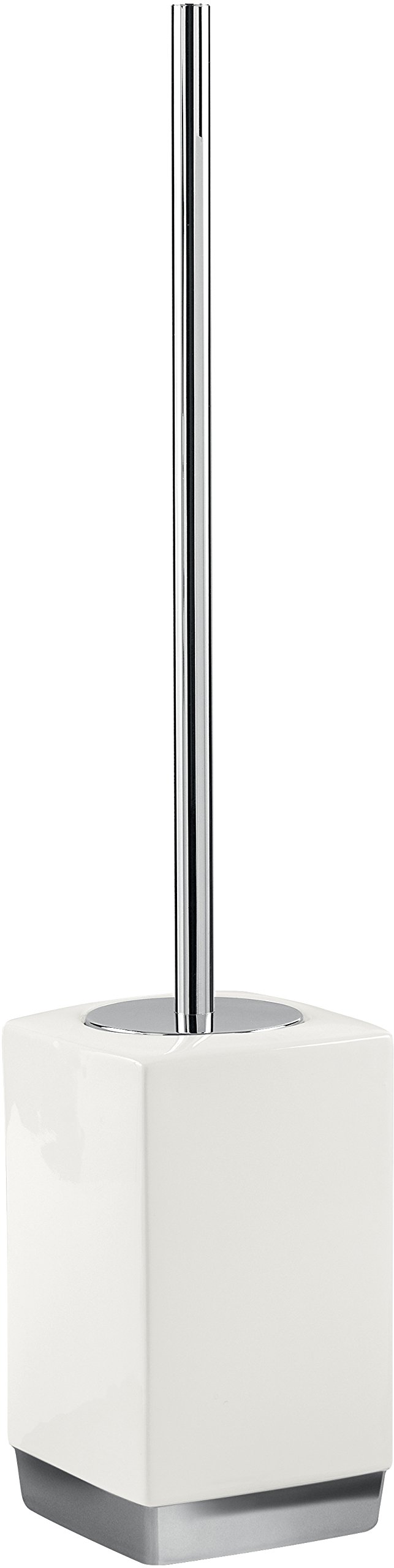 Gedy Lucy Toilet Brush Toilet, Ceramic, White, 9.7 x 9.7 x 47