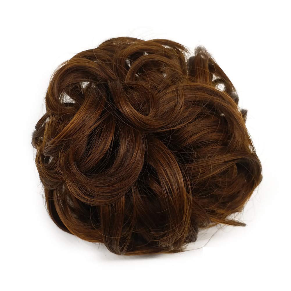 Amazon Com Aimeely Women Messy Curly Synthetic Hair Bun