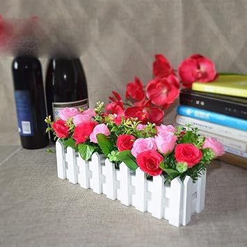 Simulation De Fleurs Artificielles Et De Plantes Dhibiscus