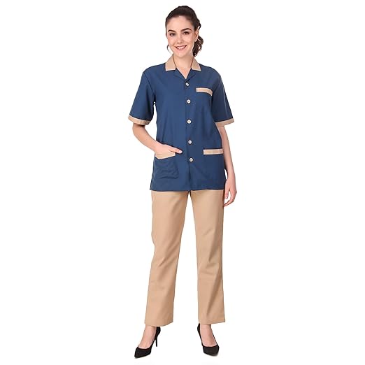 Matram Unisex Hospital Nurse Staff Uniform Set for Hospital Staff