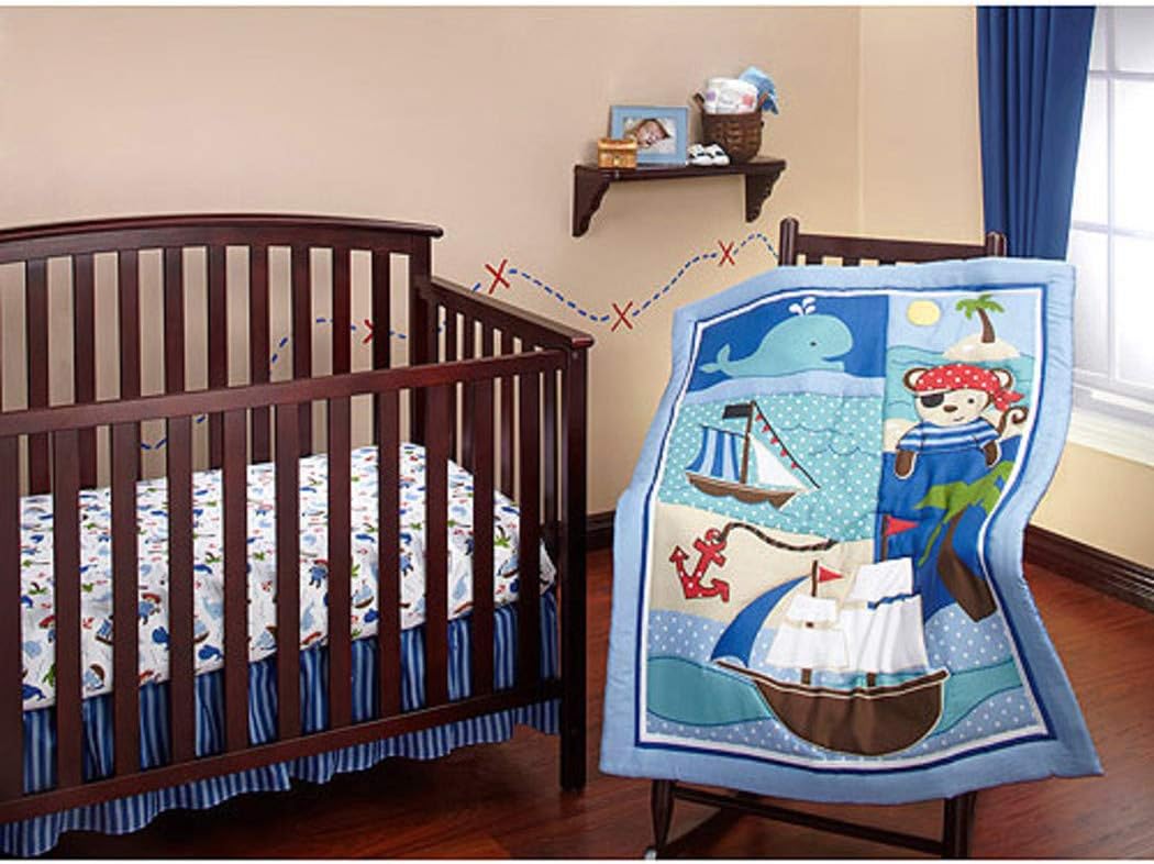 pirate crib sheets