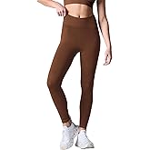 COZYZERO Women’s Seamless Merino Wool Baselayer Leggings – Medium Compression Thermal Tights for Skiing & Snow Sports