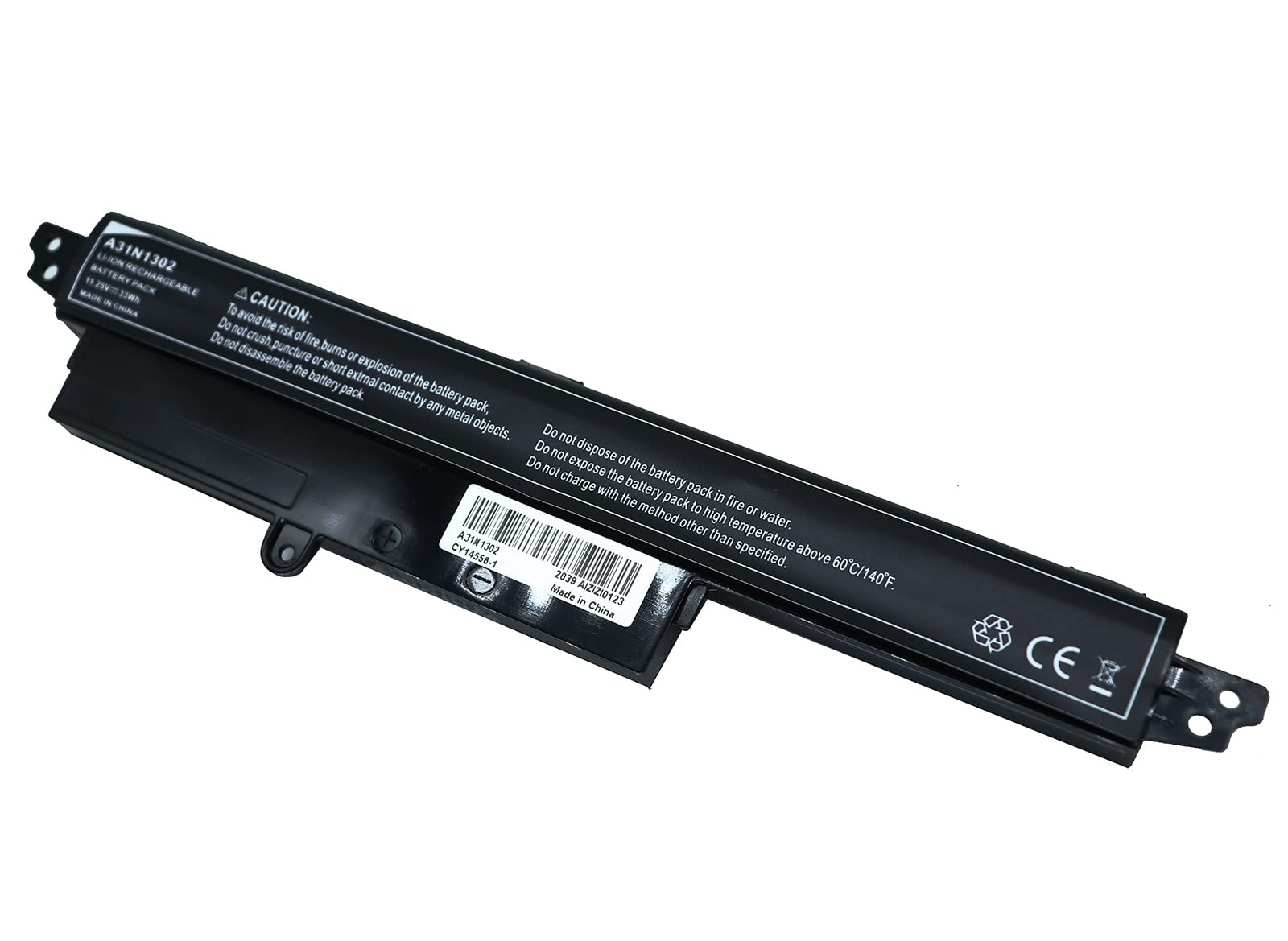 GOLEMON® 11.25V 2900mAh A31N1302 Battery A31LM9H 0B110-00240100E Li-ion Batteries for ASUS VivoBook F200CA F200MA K200MA X200CA X200MA Laptop