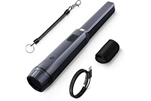 SUNPOW Metal Detector Pinpointer Rechargeable – 800mAh Battery for 15H Use – IP68 Fully Waterproof Handheld Wand – High Sensitivity 360° Detection – Treasure Hunting Tool for Adults & Kids – NXGD02