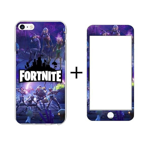 Amazon Com Fortnite Series Iphone 8 7 Cover Case With Clear - 