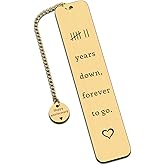 7 Year Anniversary Copper Gifts for Him Her Wedding Gifts for Husband from Wife for 7 Anniversary Copper Anniversary Bookmark Gifts for Boyfriend Girlfriend 7th Anniversary Love Gift for 7 Year Couple