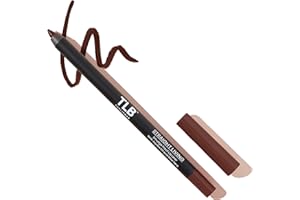 The Lip Bar - Lip Liner, Straight Living (Deep Brown) - High Pigment & Super Creamy - Smudge Proof & Water Resistant - Jojoba Oil, Aloe Vera, Coconut Oil, & Vitamin E - Vegan & Cruelty Free - .042 oz