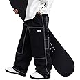 SNOWVERB Women Men Streetwear Snowboard Jeans Waterproof Ski Loose Fit Snowboard Insulated Windproof Baggy Snow Pants