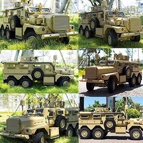 XIAOKEKE 1/12 2.4G RC Truck 6WD 16CH 25Km/H Cougar Elektrisches RC Modellauto Fahrzeuge Outdoor Spielzeug Transmitter… – Bild 8