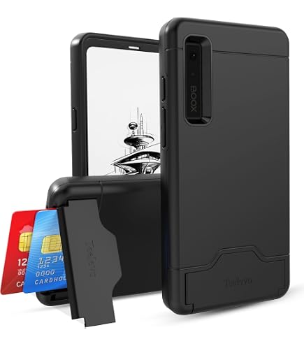 Teelevo Schutzhülle Für Onyx Boox Palma 6,1 Zoll – Mit Kartenschlitzen, Ständer Und TPU/PC Schutz