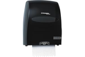 KCC09990 Kimberly-Clark 09990 Sanitouch Hard Roll Towel Disp, 12 63/100w x 10 1/5d x 16 13/100h, Smoke
